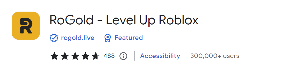 RoGold - Level Up Roblox